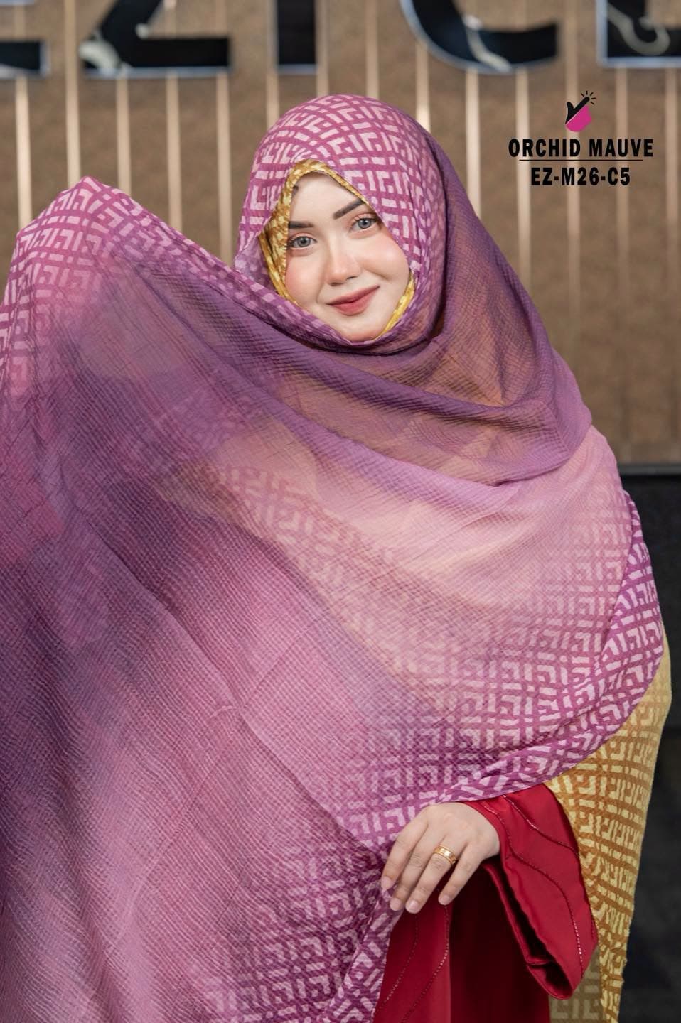 Super Comfortable printed hijab