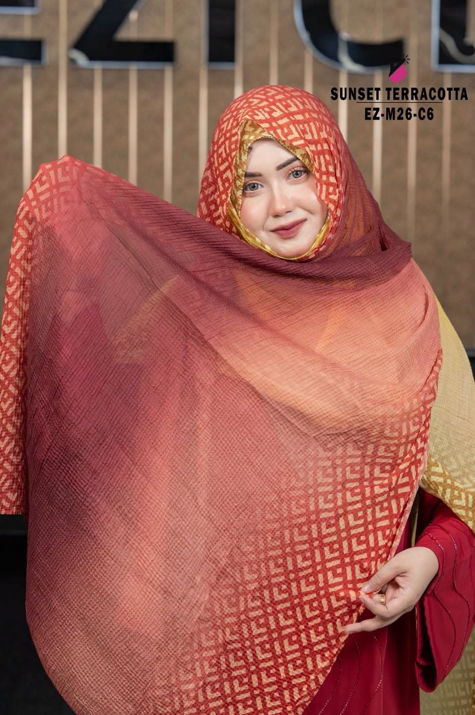 Super Comfortable printed hijab