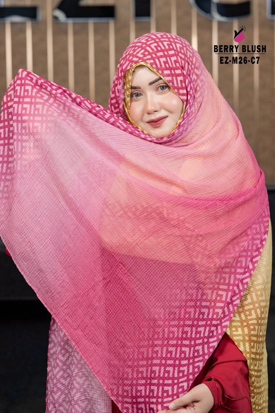 Super Comfortable printed hijab
