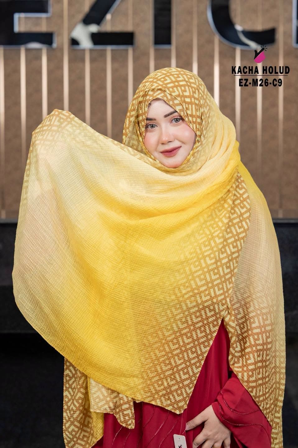 Super Comfortable printed hijab