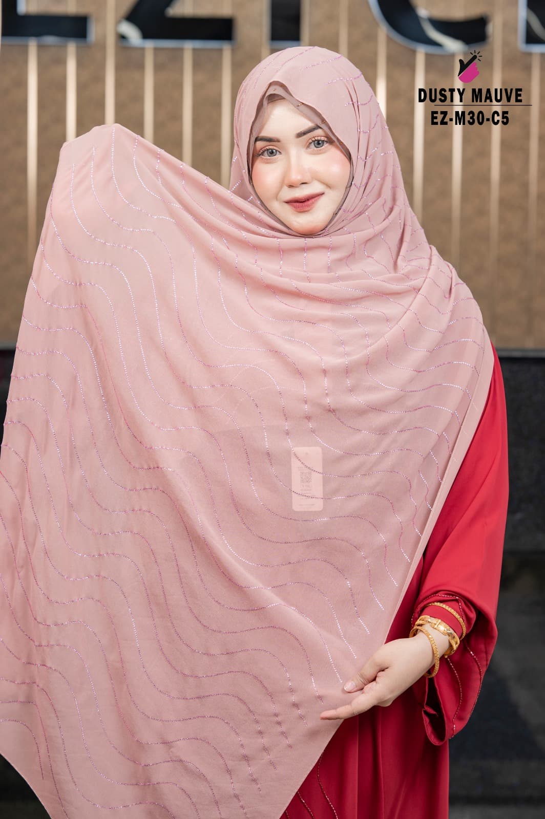 Gorgeous Stone Work Hijab