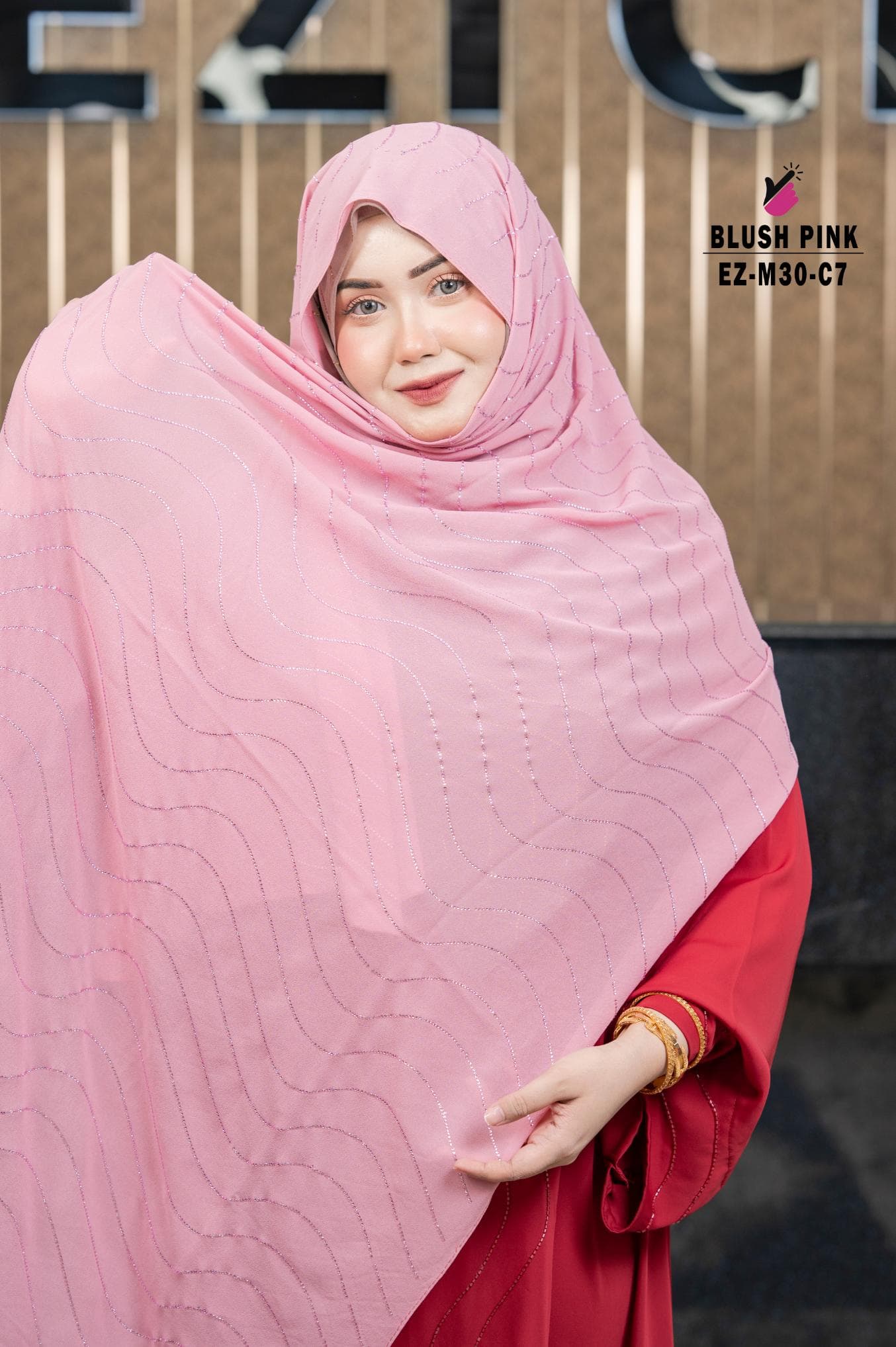 Gorgeous Stone Work Hijab